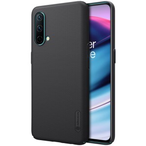 Nillkin Frosted Shield Series Matte Surface Hard PC Protective Phone Cover for ONEPLUS Nord CE 5G - Black