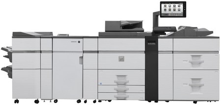 SRA3+ flagships entering the SRA3+ Flags for Black and White Printing MX-M1206EU and full-color printing MX-8090NEEE